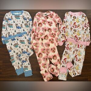 LAST CHANCE* Disney Bamboo Pajamas Bundle Size 5/6T